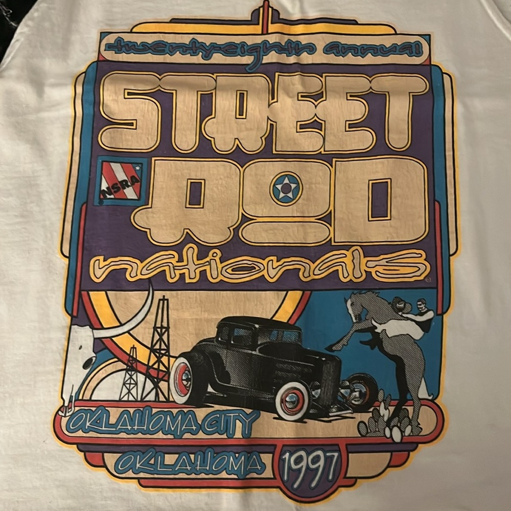 Vintage 28th annual street rod nationals tank Oklahoma City 1997